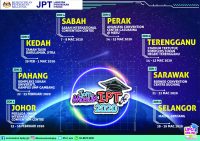 Jadual Terkini Karnival Jom Masuk IPT 2020