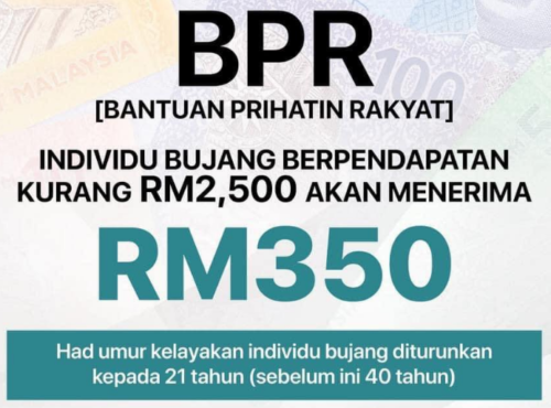 Cara Mohon dan Semak Bantuan Prihatin Rakyat Bagi Golongan Bujang 2021