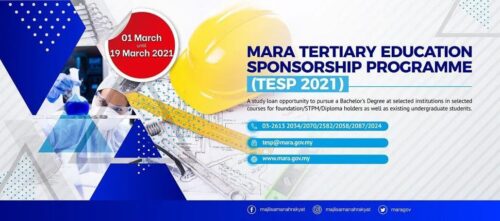 Program Penajaan Pengajian Tertiari (TESP) Tajaan MARA