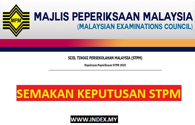 Semak semula keputusan stpm