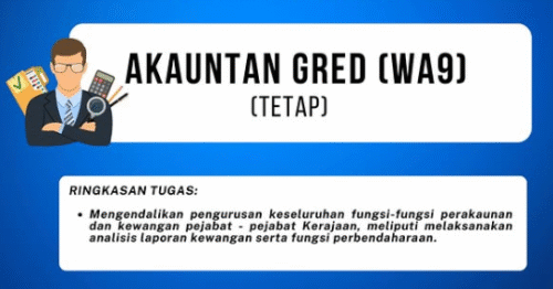 Senarai Tugas Akauntan Gred WA9